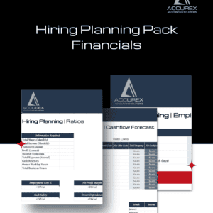 Hiring Planning Pack Financial Overview