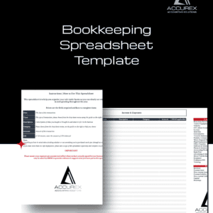 Bookkeeping Spreadsheet Template